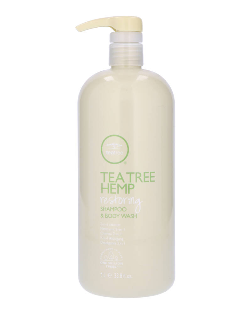 Paul Mitchell Tea Tree Hemp Restoring Shampoo & Body Wash (U) 1000 ml billede