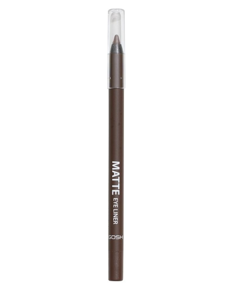 Gosh Matte Eye Liner 014 Chocolate Brown (Stop Beauty Waste) 1 g