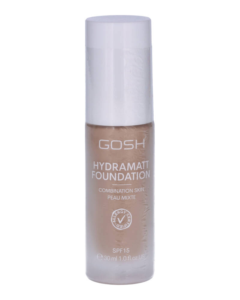 Gosh Hydramatt Foundation Combination Skin Peau Mixte 008R Medium 30 ml billede