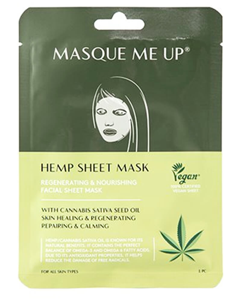 Masque Me Up Hemp Sheet Mask 25 ml billede