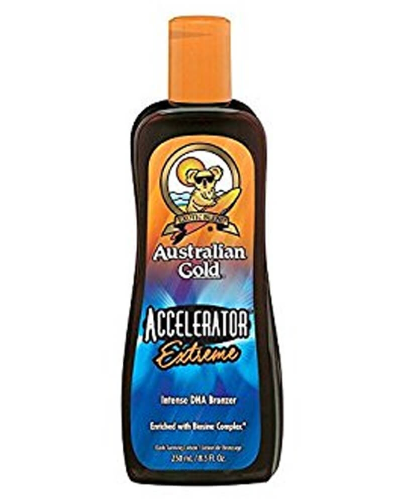 Australian gold exotic blend accelerator extreme intense bronzer enriched with biosine complex 250ml