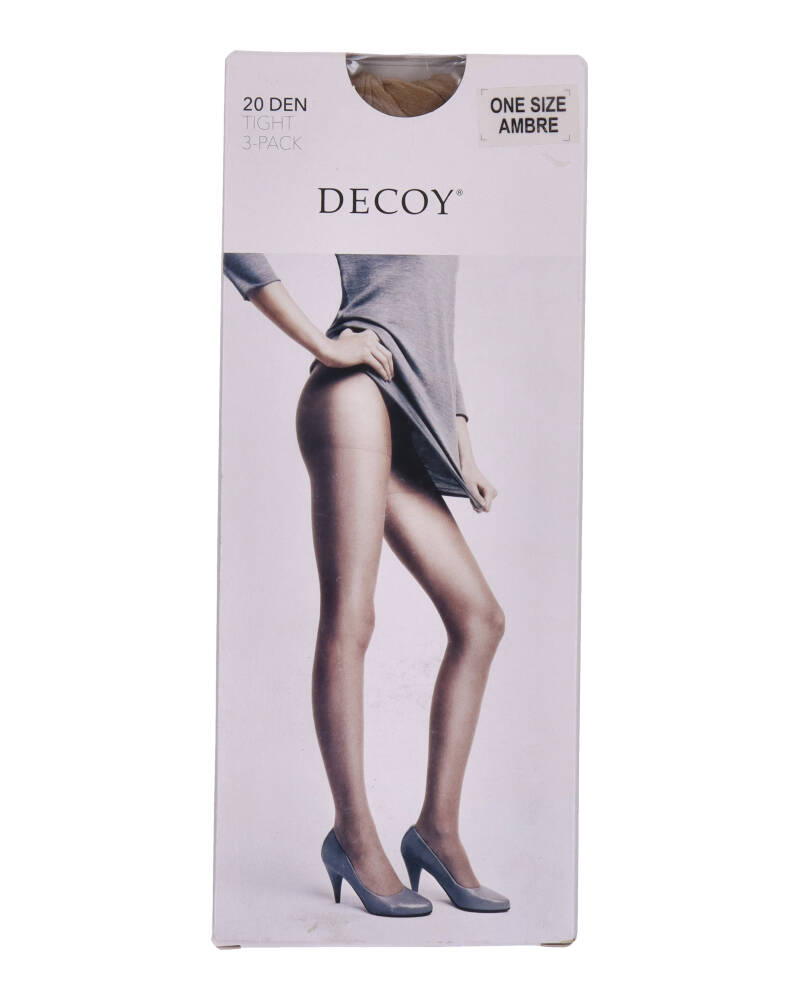 Decoy Tights 3-pack (20 Den) Ambre