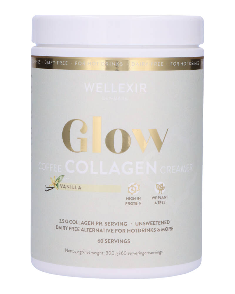 Wellexir Glow Coffee Collagen Creamer Vanilla 300 g