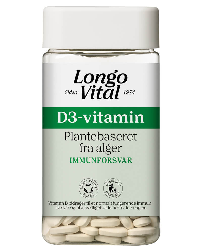 Longo Vital D3-Vitamin   180 stk. billede