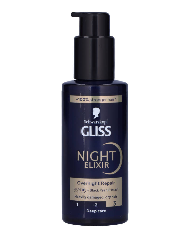 Schwarzkopf Gliss Night Elixir Deep Care 100 ml billede