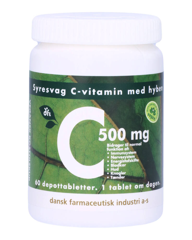 Berthelsen Naturprodukter - C Vitamin Syresvag 500 mg 60 stk.