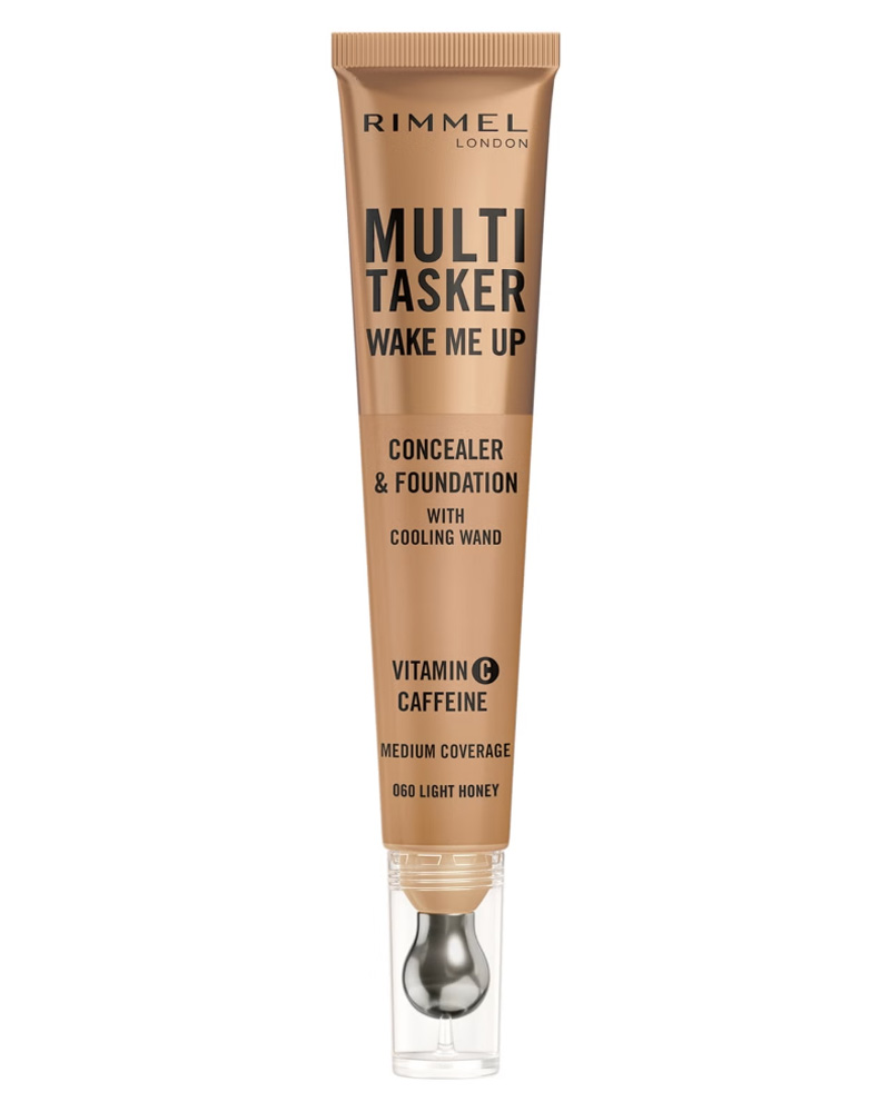 Rimmel London Multi Tasker Wake Me Up Concealer & Foundation Light Honey 060 - 20 ml