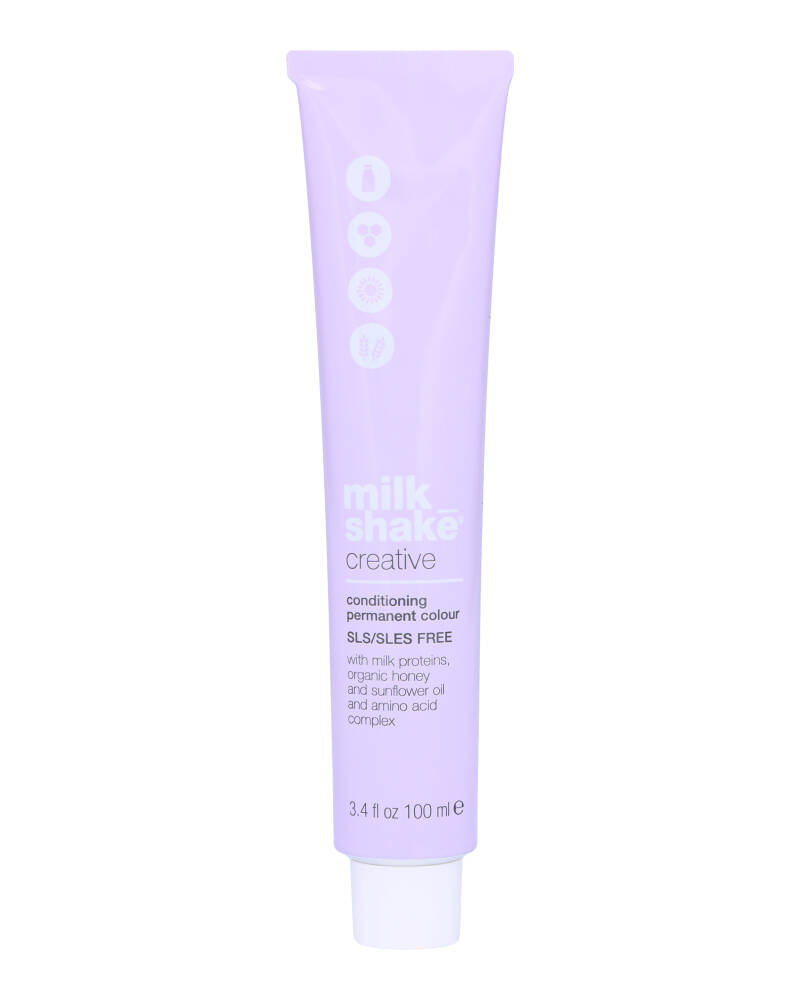 Milk Shake Creative Conditioning Permanent Colour 6.41-6CA Copper Ash Deep Dark Blond 100 ml billede