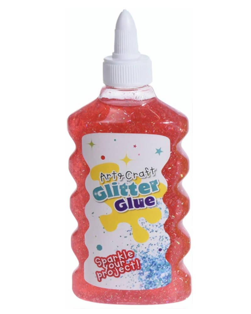 Kreativ Glimmerlim Rød (U) 180 ml billede