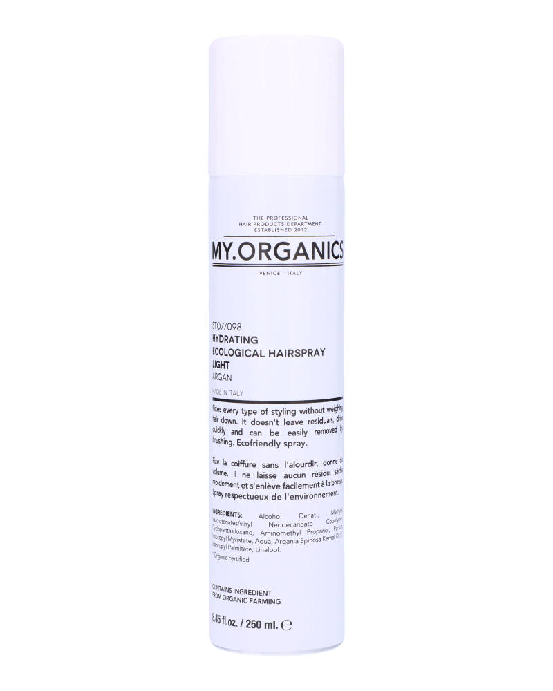 My.Organics The Organic Hydrating Ecological Hairspray Light 250 ml
