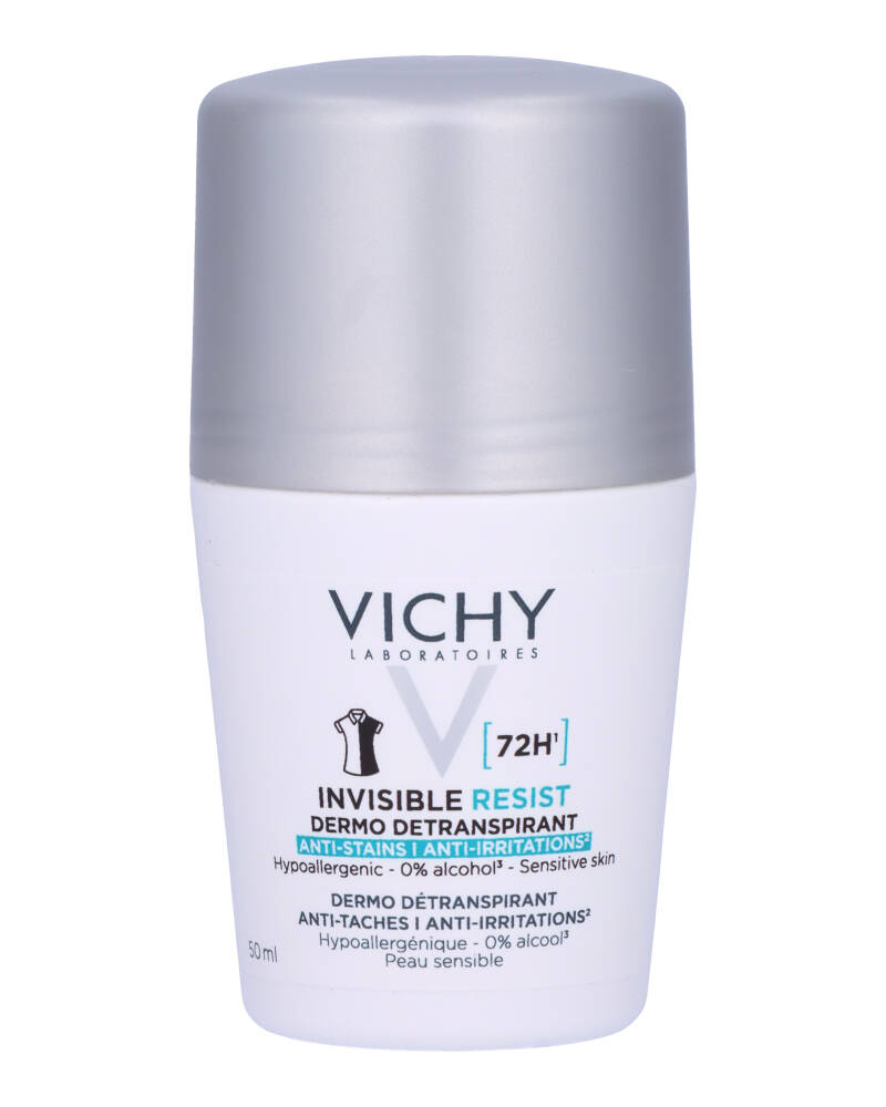 VICHY Invisible Resist 72H Anti-Stain Roll-On 50 ml 50 ml