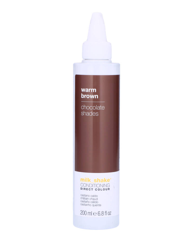 Milk Shake Milk Shake, Direct Colour, Ammonia-Free, Hair Colour Conditioner, Warm Brown, 200 ml For Women