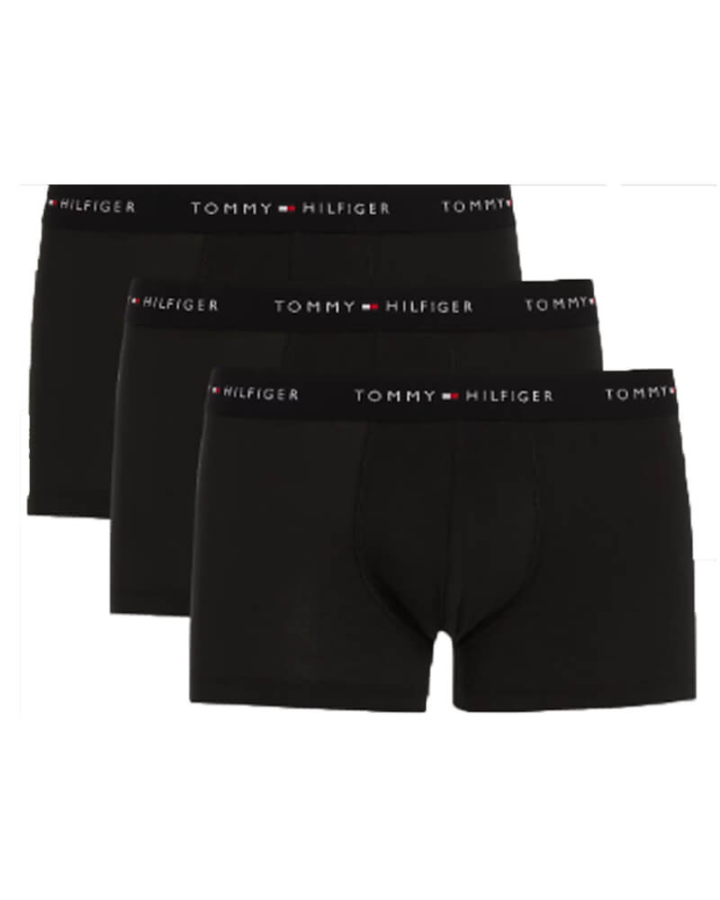 Tommy Hilfiger Everyday Essentials Trunks 3-Pack Black Str. XXL   3 stk.