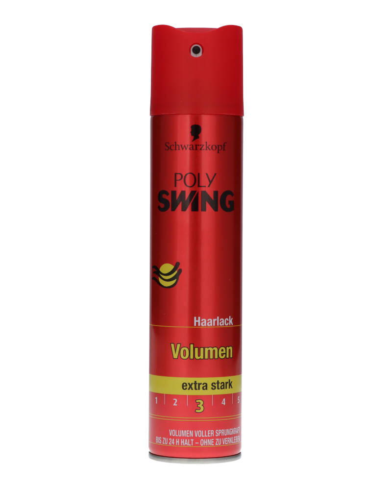 Schwarzkopf Poly Swing Hairspray Volumen (Stop Beauty Waste) (Dobbelt Pakke) 250 ml 2 stk.