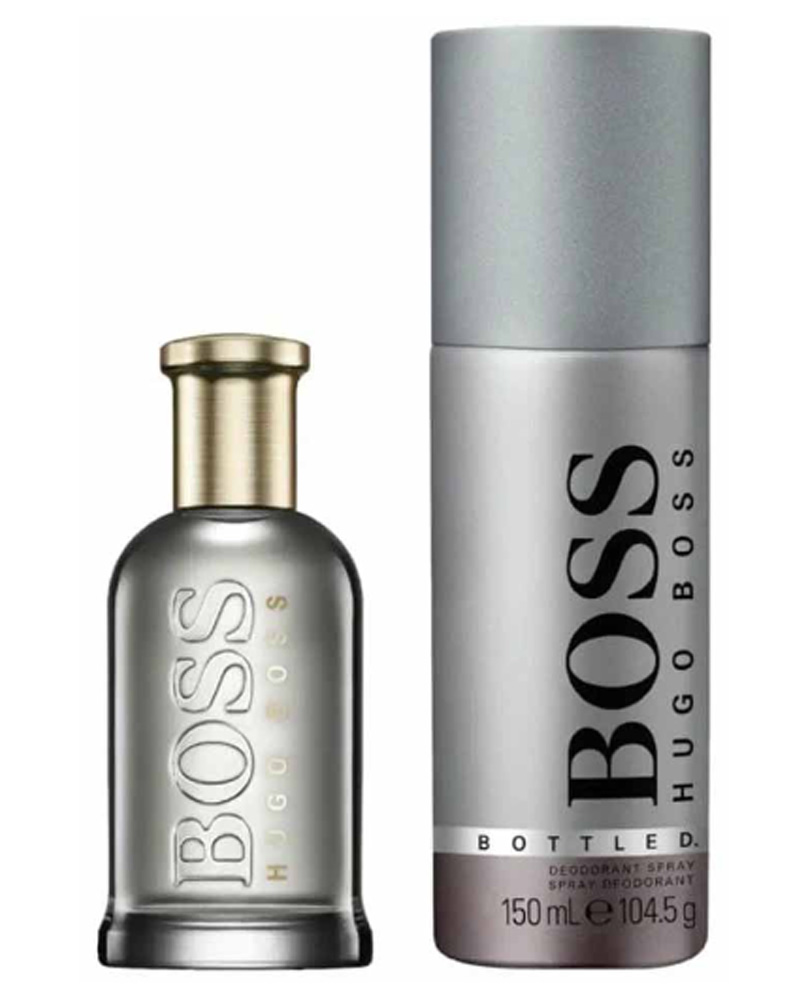 Hugo Boss - Bottled Eau de Parfum Sæt 50 ml Edp & Deodorant Spray