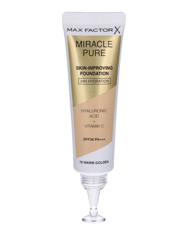 Max Factor Miracle Pure Skin-Improving Foundation - 76 Warm Golden 30 ml