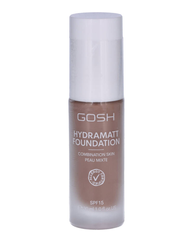 Gosh Hydramatt Foundation Combination Skin Peau Mixte 016N Very Dark 30 ml billede