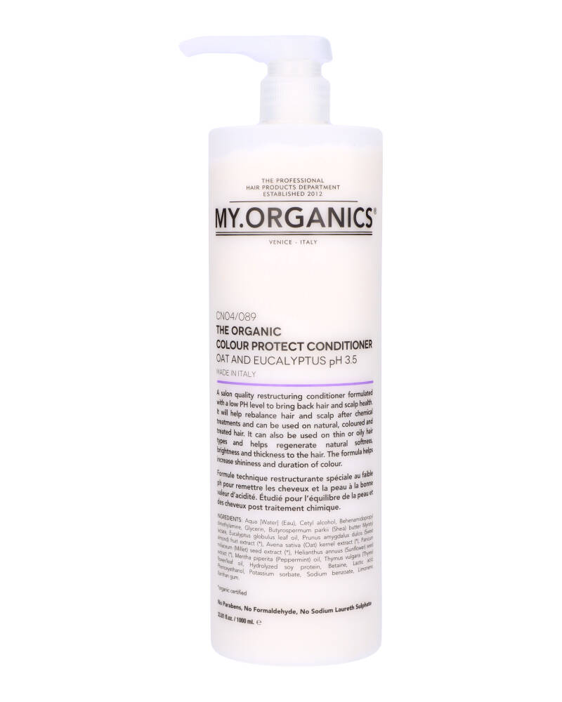 My.Organics The Organic Color Protect Conditioner Oat  And Eucalyptus 1000 ml