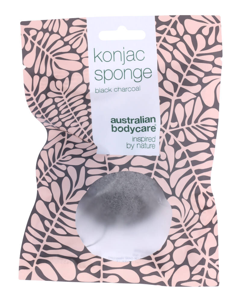 Australian Bodycare Konjac Sponge Black Charcoal 10 g billede
