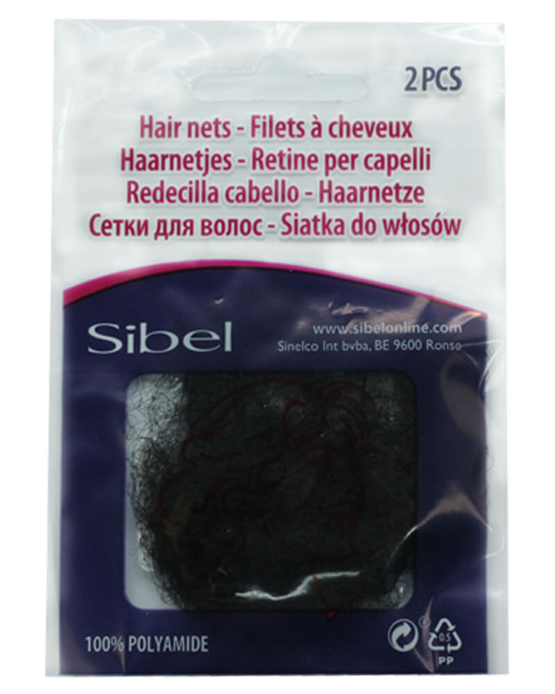 Sibel Hair Nets Black Ref. 118023302   2 stk.