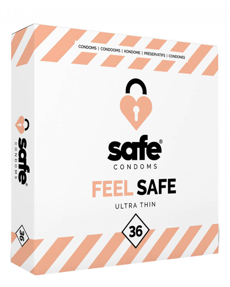 Billede af Safe Ultra Thin Feel Safe Condoms 36 stk.