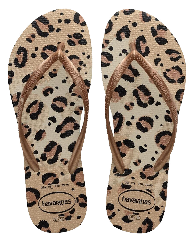 Havaianas Slim - Animals - Str. 39/40 (Stop Beauty Waste)