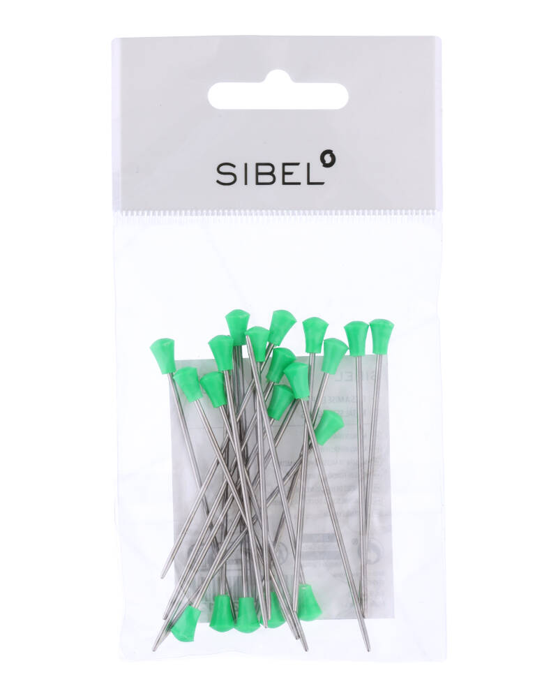 Sibel Metal Roller Pins 60mm Ref. P000516 20 stk.