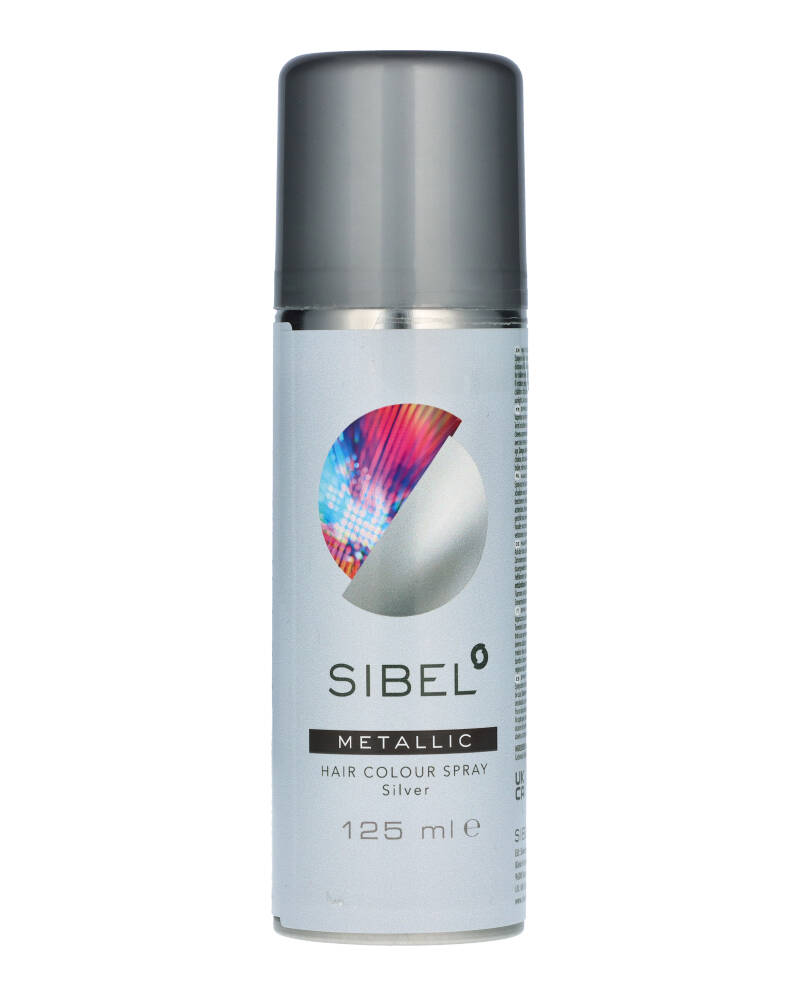 Sibel Metallic Hair Colour Spray Silver - Art P001142 125 ml