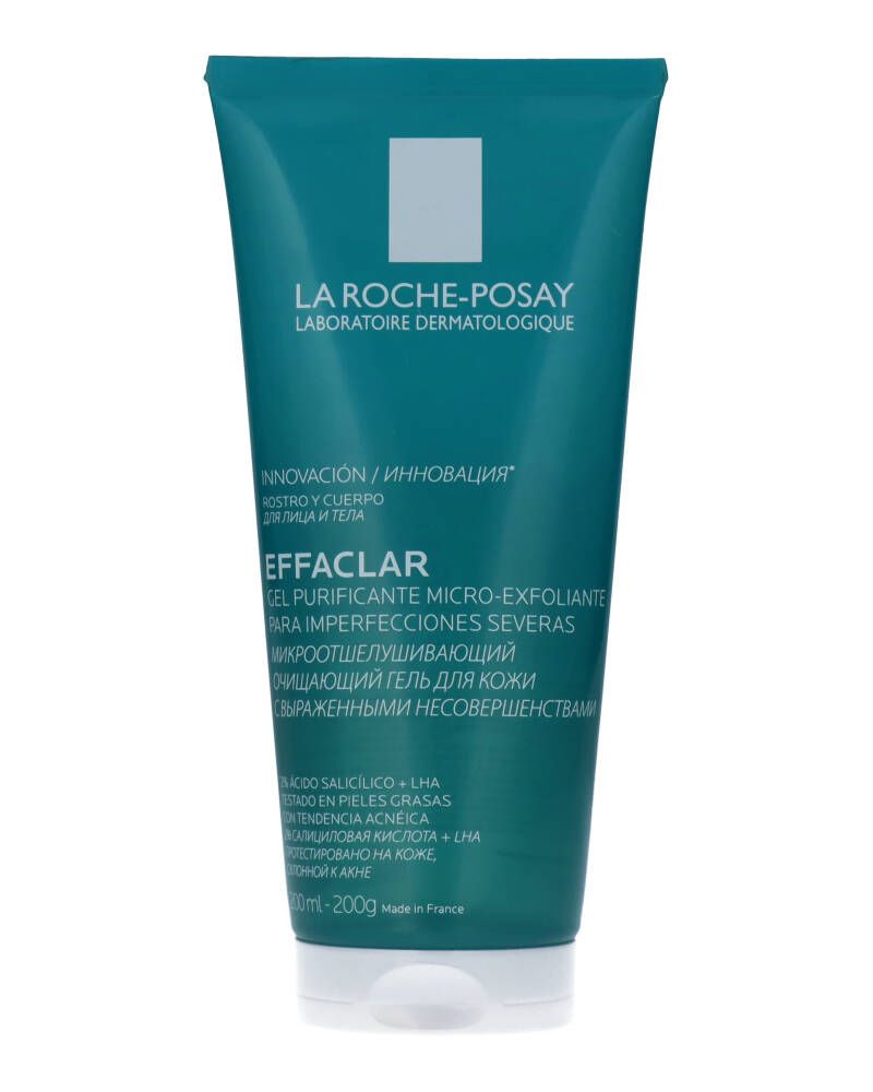 La Roche-Posay Effaclar Rensende ansigtsgel, eksfolierende - 200 ml