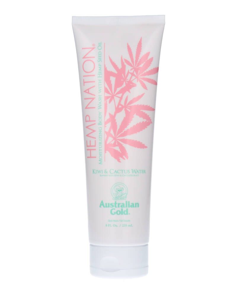 Australian Gold Hemp Nation Kiwi & Cactus Water Body Wash 235 ml billede