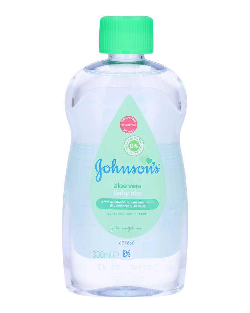 Johnsons Aloe Vera Baby Oil 300 ml