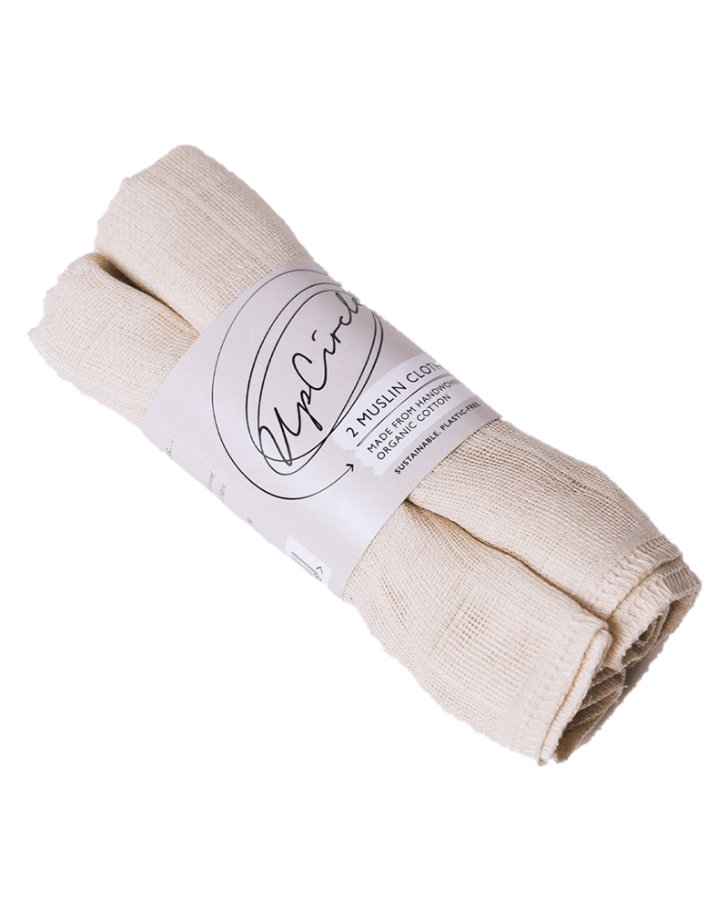 Upcircle - Organic Muslin Cloths 2 Pcs - Renseklude