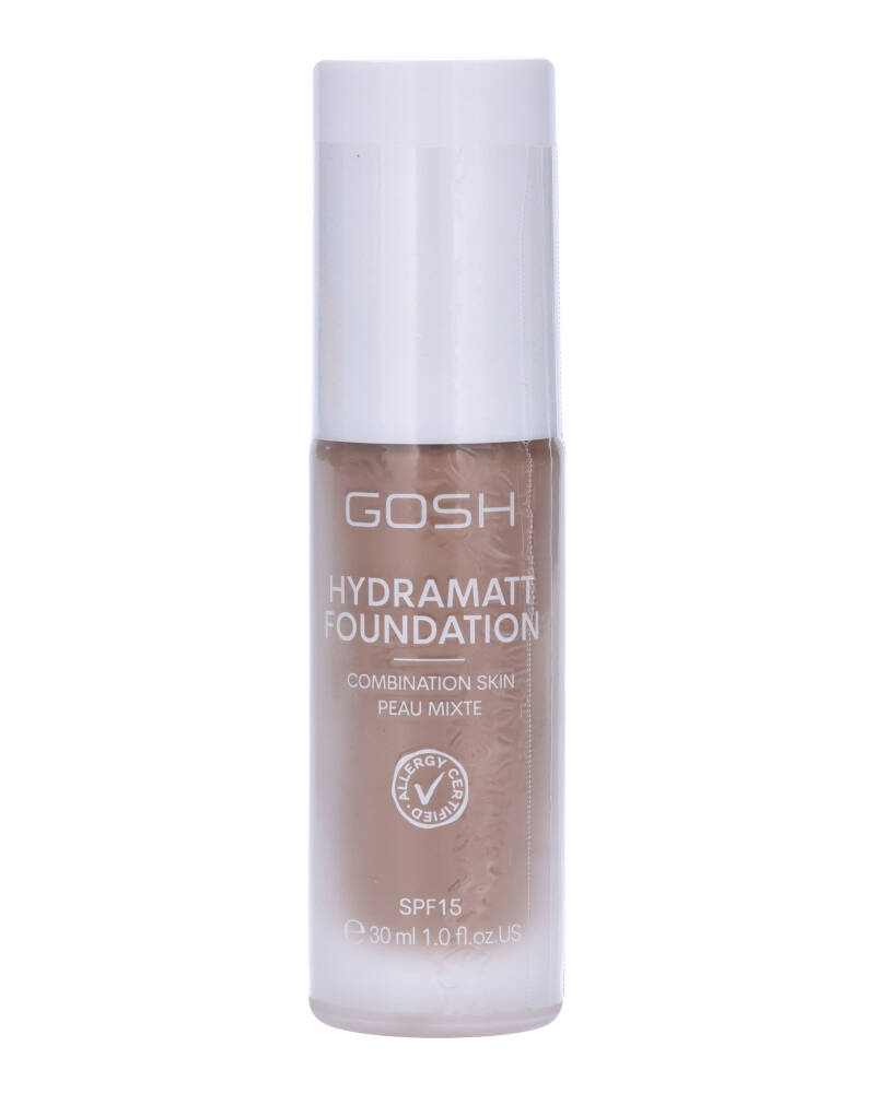 Gosh Hydramatt Foundation Combination Skin Peau Mixte 014N Dark 30 ml billede