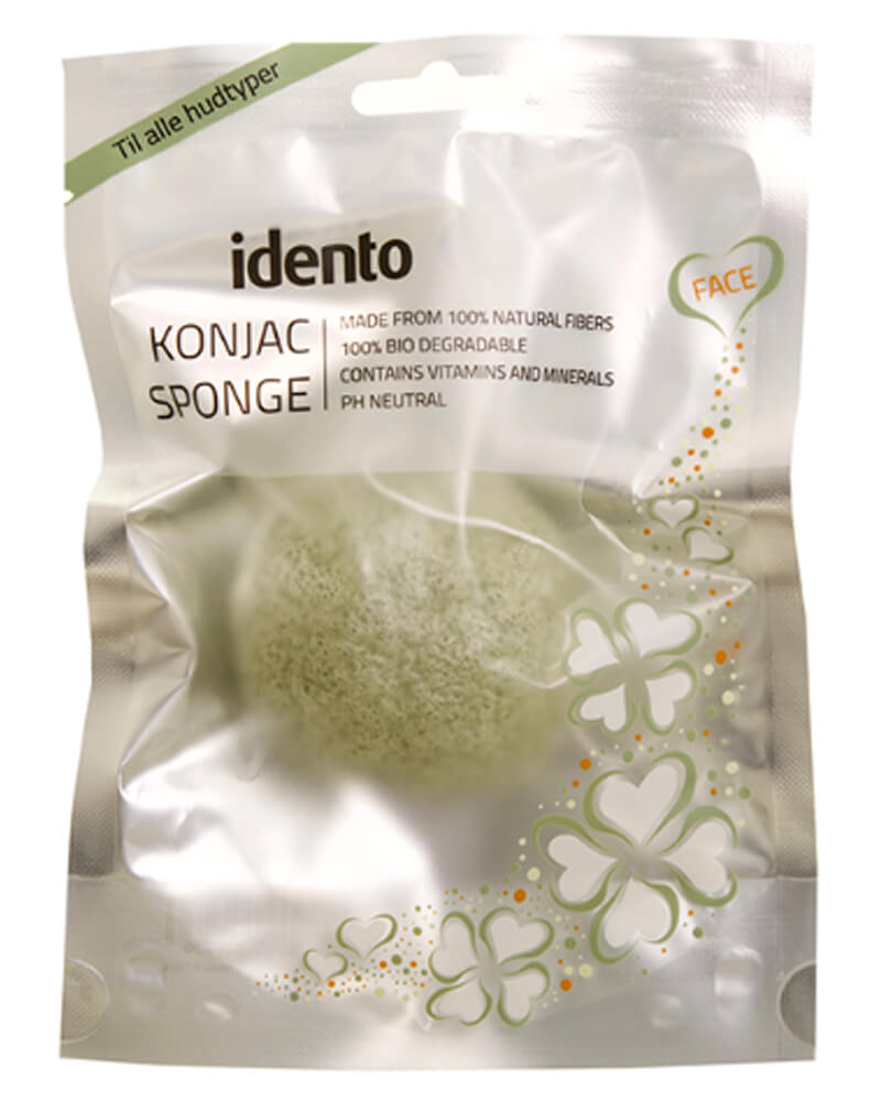 Idento Konjac Svamp Natural Fibers (Assorteret)