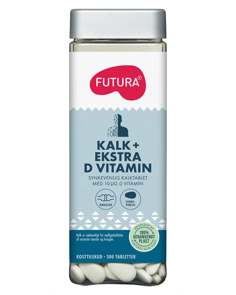 Futura Kalk + Ekstra D Vitamin (Stop Beauty Waste)   300 stk.