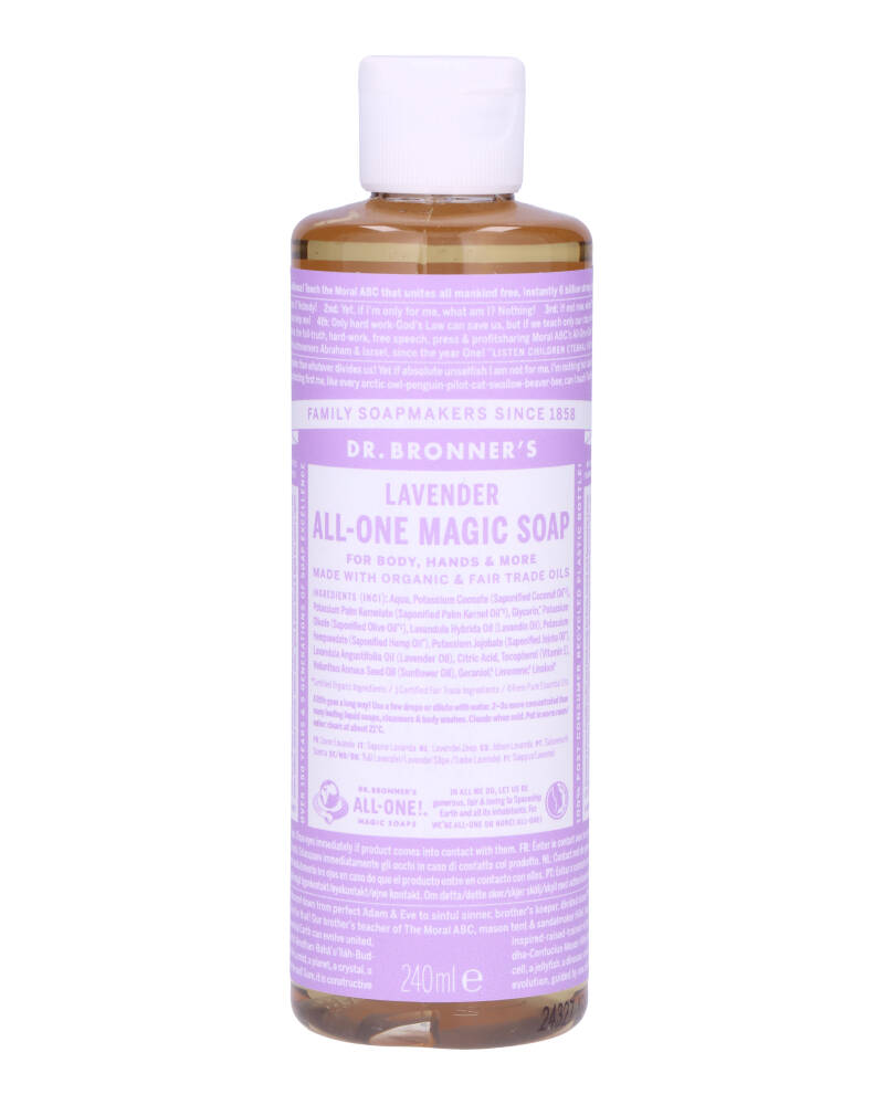 Dr. Bronner's Pure-Castile Soap Lavender 240 ml billede