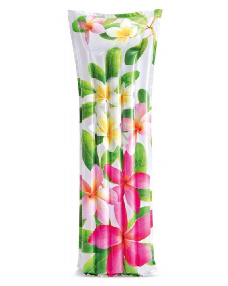 Intex Oppustelig Bademadras Tropiske Blomster 1 stk.