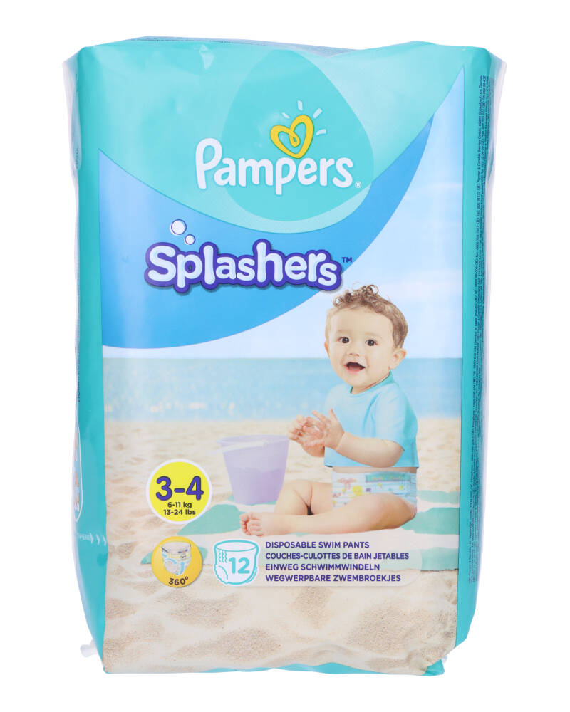 Pampers Splashers 6kg-11kg   12 stk. billede
