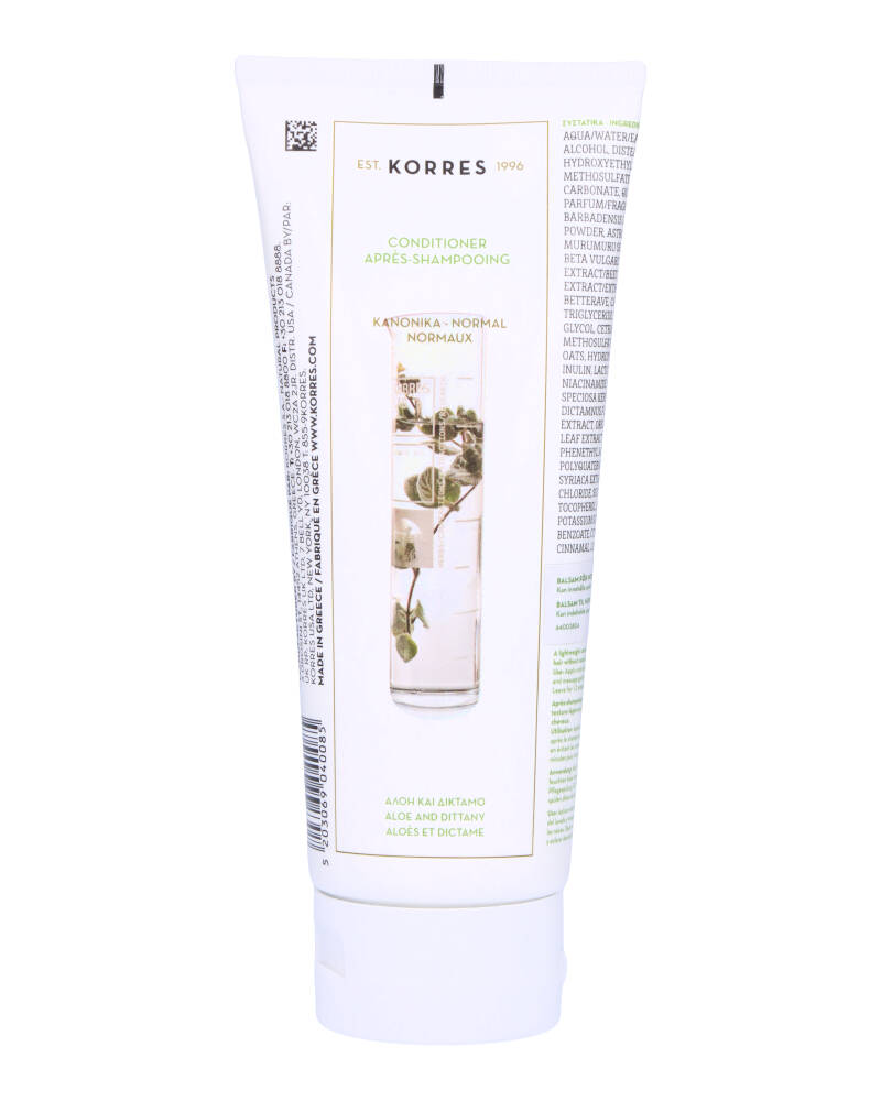 KORRES Aloe & Dittany Conditioner 200 ml billede