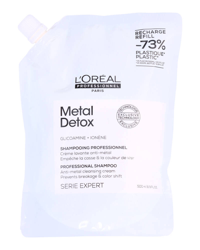 Loreal Metal Detox Shampoo Refill 500 ml