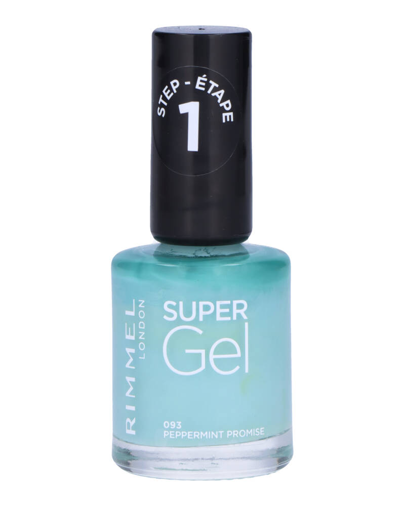 Rimmel London Super Gel Neglelak 093 Peppermint Promise 12 ml billede