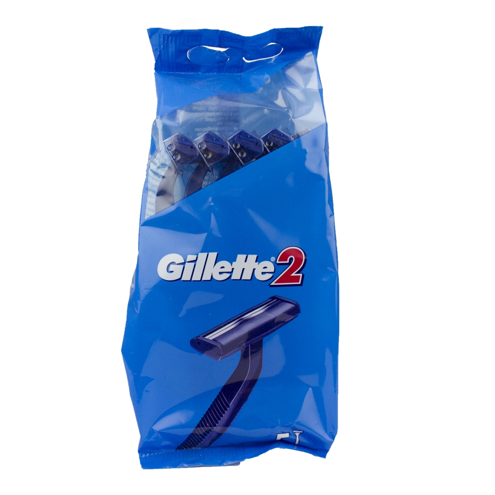 15: Gillette 2 - Engangsskrabere 5 pak