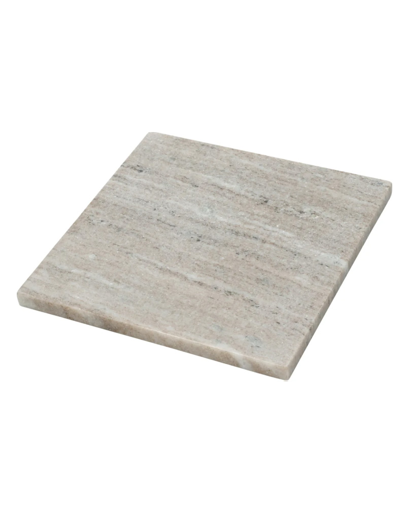 Excellent Houseware Marmor Bræt Sand 20 x 20 cm