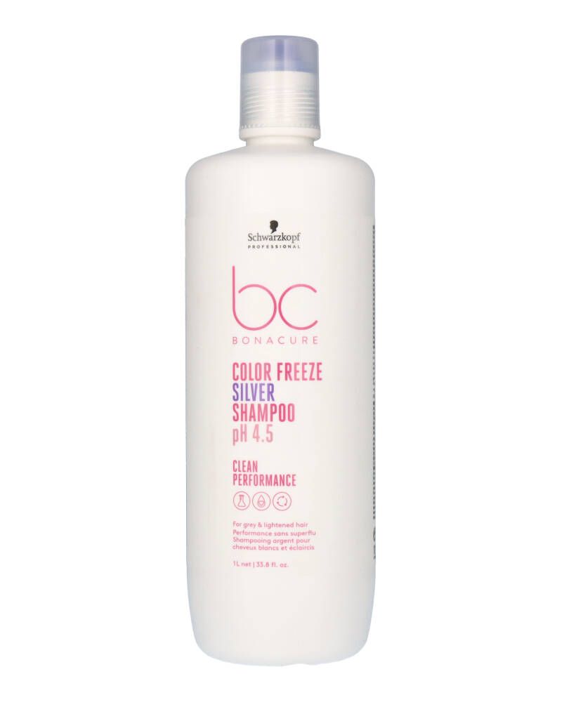 Schwarzkopf BC Bonacure Color Freeze Silver Shampoo 1000 ml billede