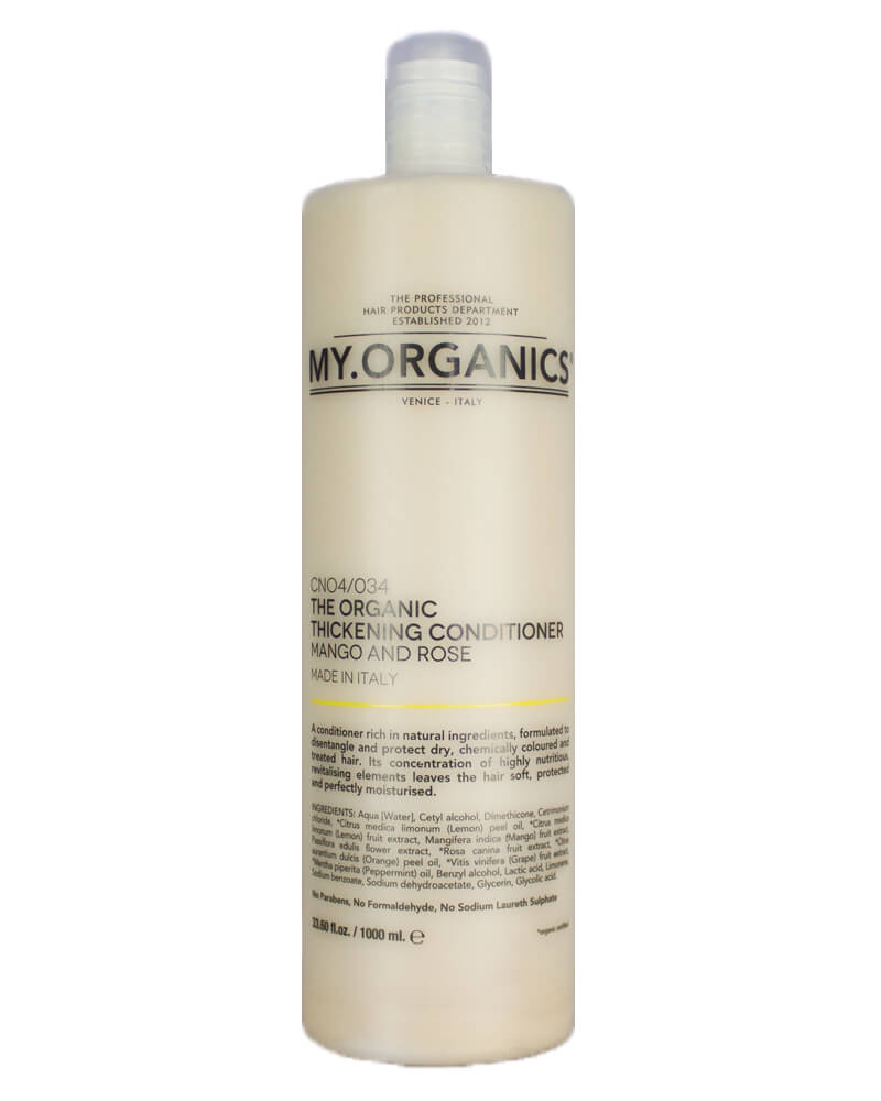 Billede af My.Organics The Organic Thickening Conditioner Mango And Rose 1000 ml