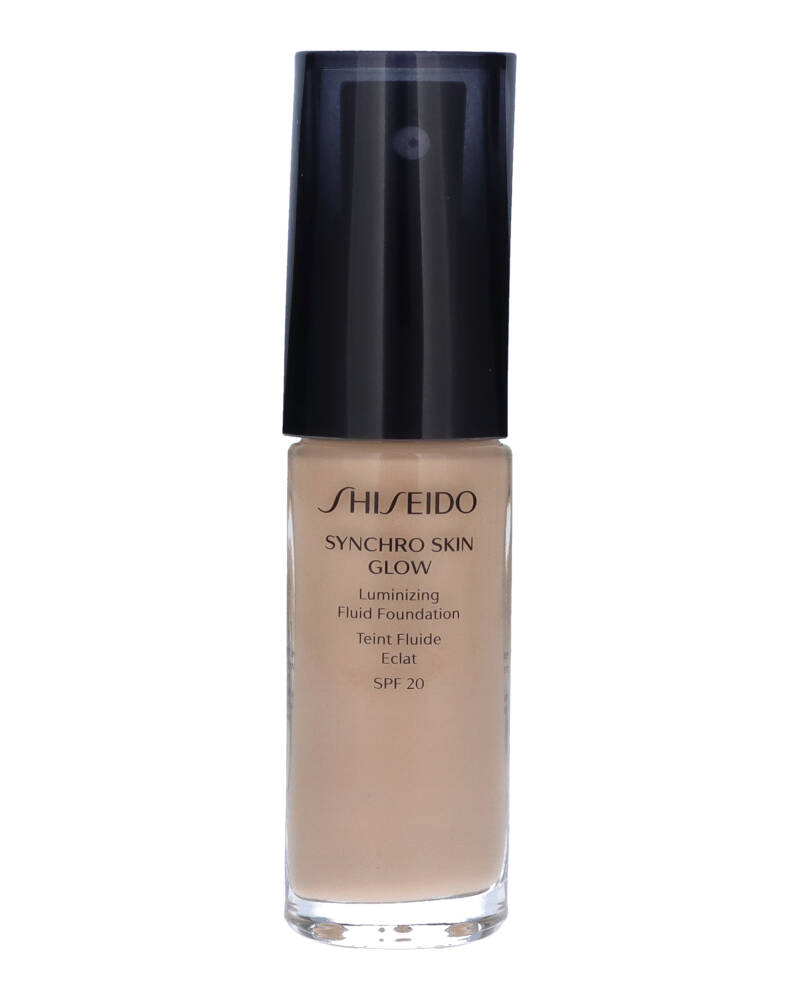 Shiseido Synchro Skin Glow Luminizing Face Foundation SPF20 3 Golden 30 ml