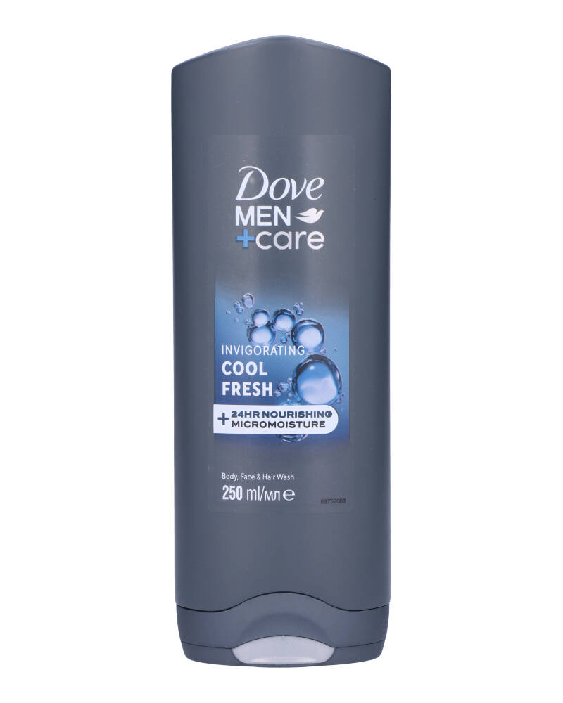 Dove Men + Care Invigorating Cool Fresh Body, Face & Hair Wash 250 ml
