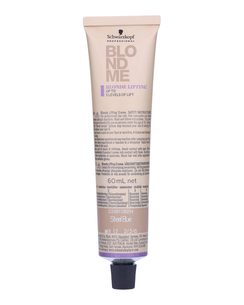 Schwarzkopf Blond Me Blonde Lifting - L - Steel Blue (U) 60 ml