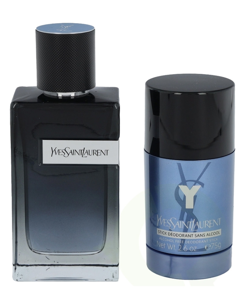 Yves Saint Laurent - Y Men 100 ml Eau de Parfum Sæt og Deodorant