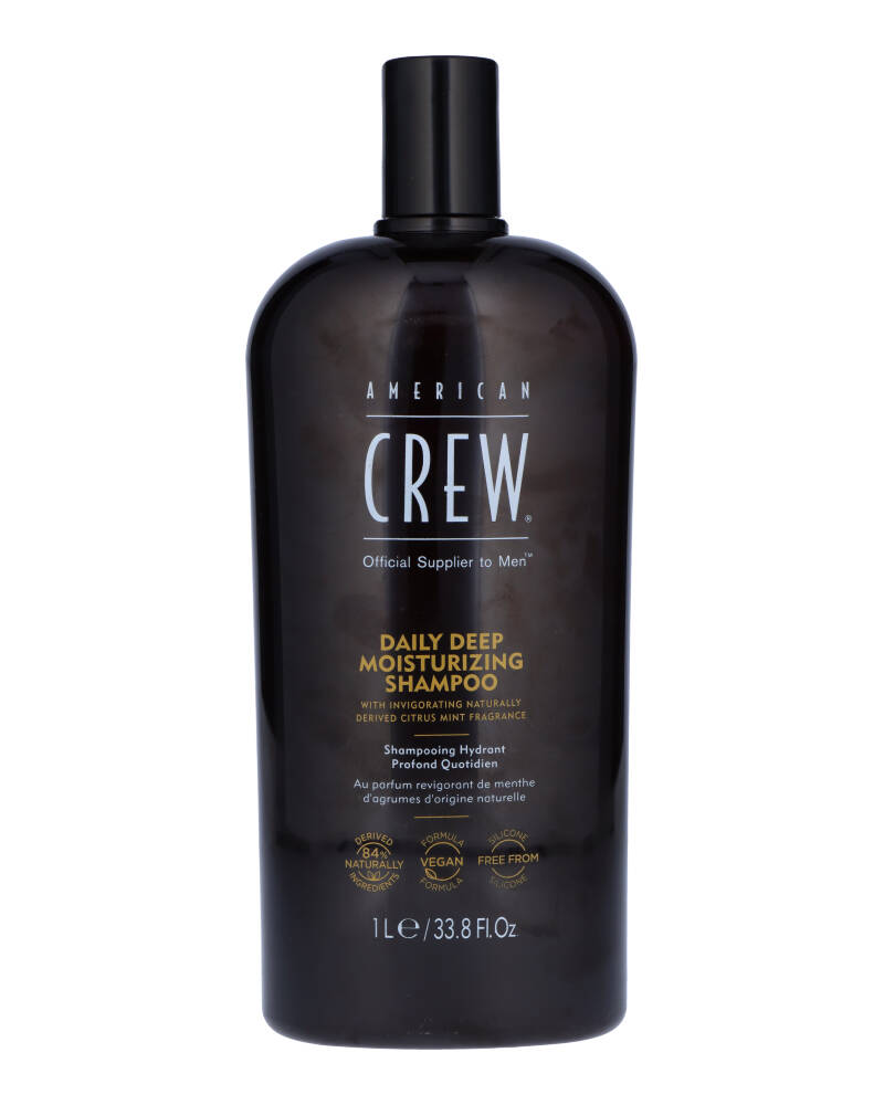 American Crew Daily Deep Moisturizing Shampoo 1000 ml billede